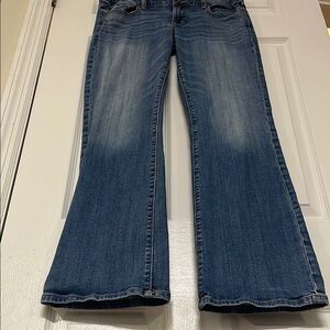 American Eagle Outfitters Blue Flare & Wide Leg Jeans